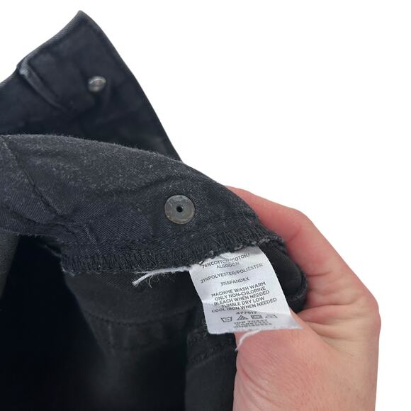 Loft Black Modern Skinny Jeans Sz 27 - Picture 4 of 5